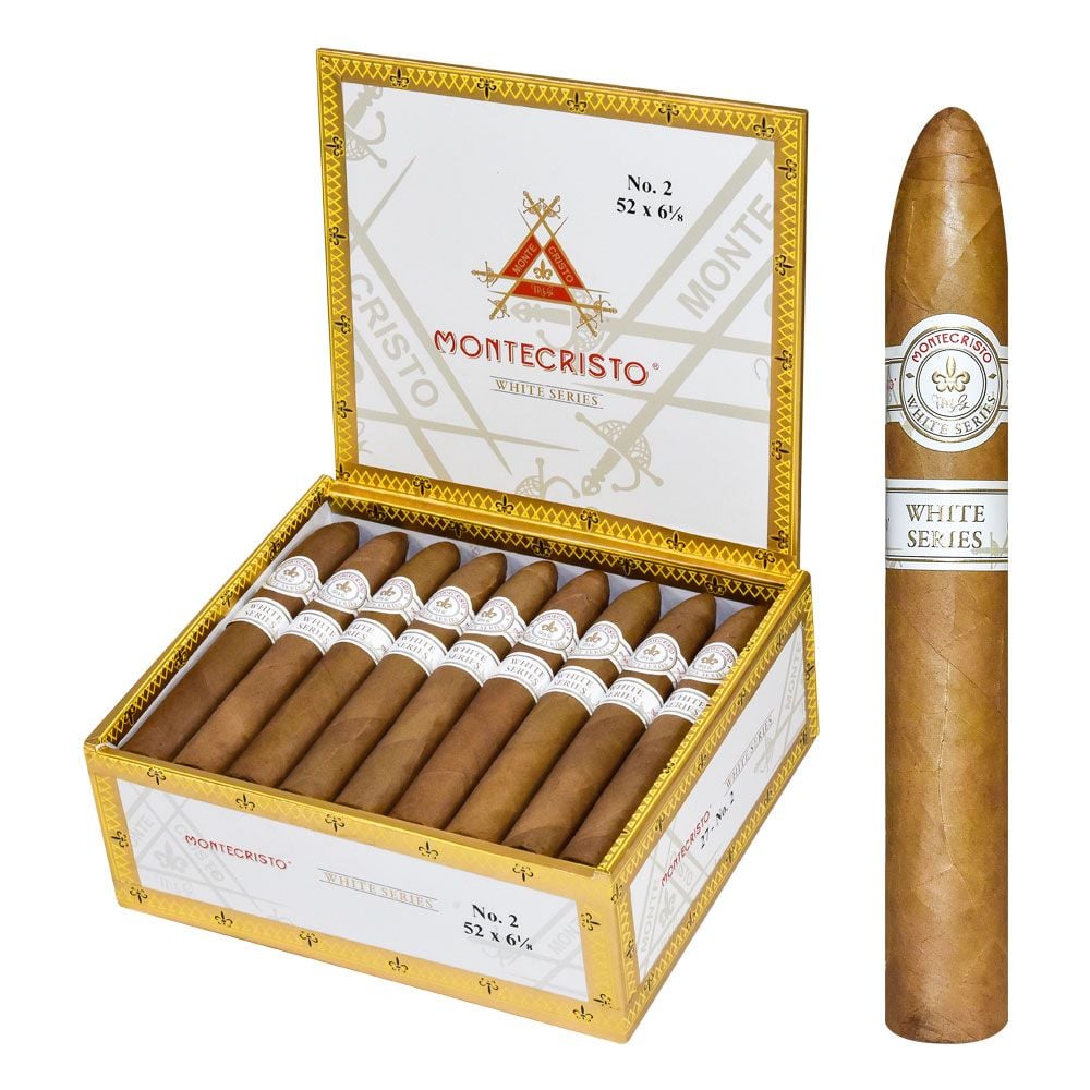 Montecristo White No 2 Belicoso - Pack of 5