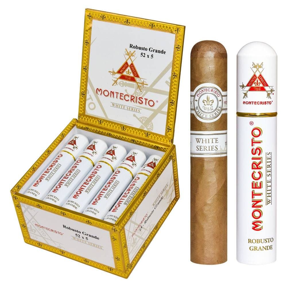 Montecristo White Robusto Grande - Pack of 5