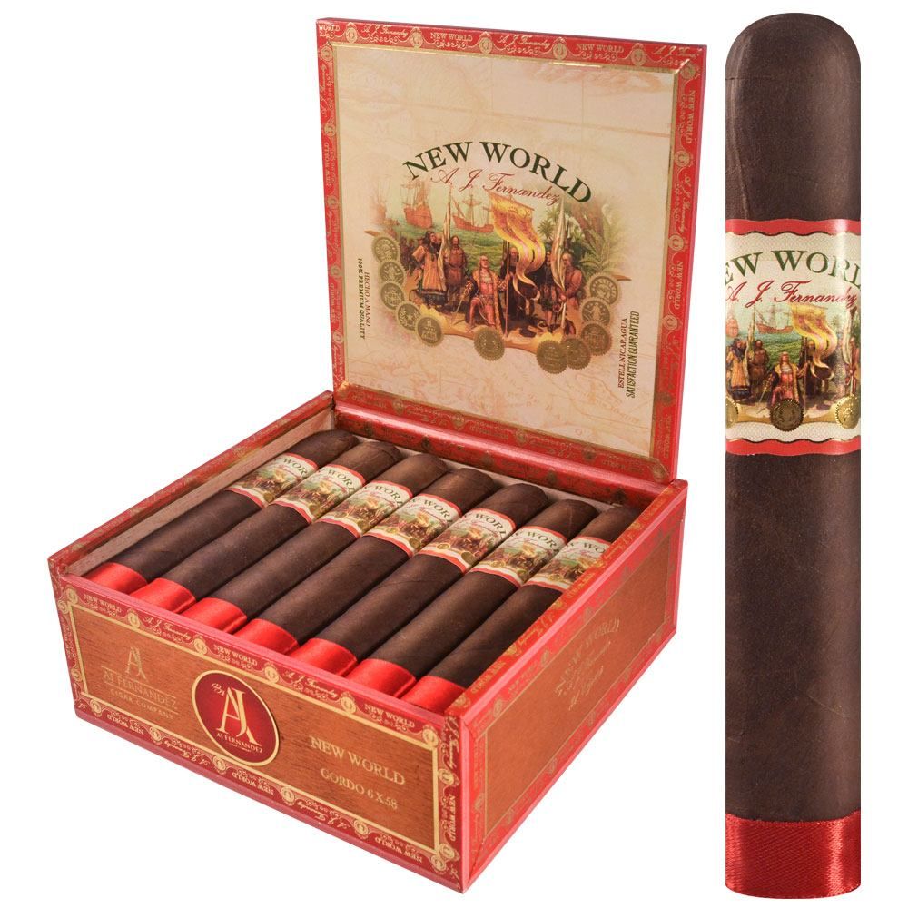 New World by AJ Fernandez Brute - Gran Toro - Box of 20