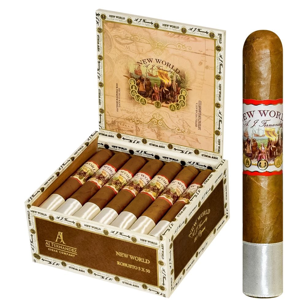 New World Connecticut by AJ Fernandez Robusto - Pack of 5