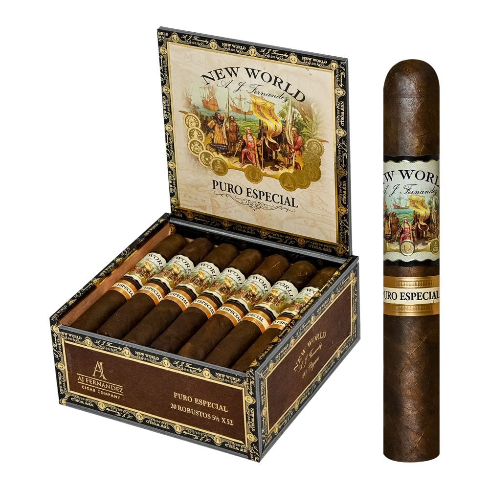 New World Puro Especial by AJ Fernandez Robusto - Pack of 5