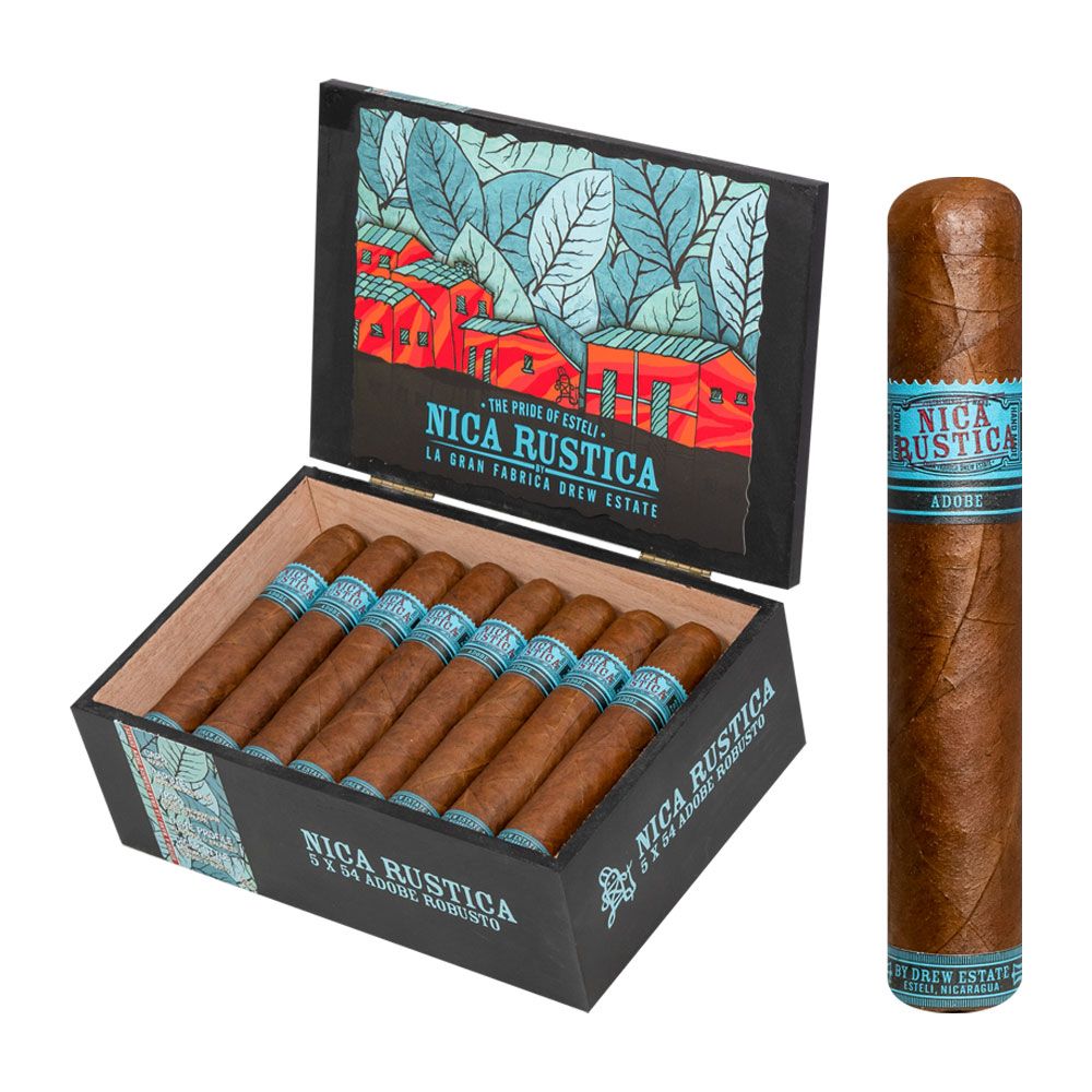 Nica Rustica Adobe Robusto - Box of 25