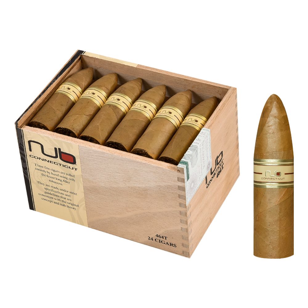 Nub Connecticut 464 Torpedo - Box of 24