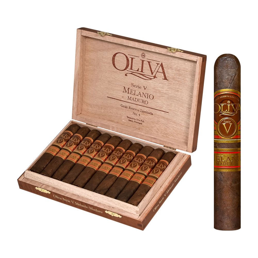 Oliva Serie V Melanio Maduro No. 4 - Box of 10