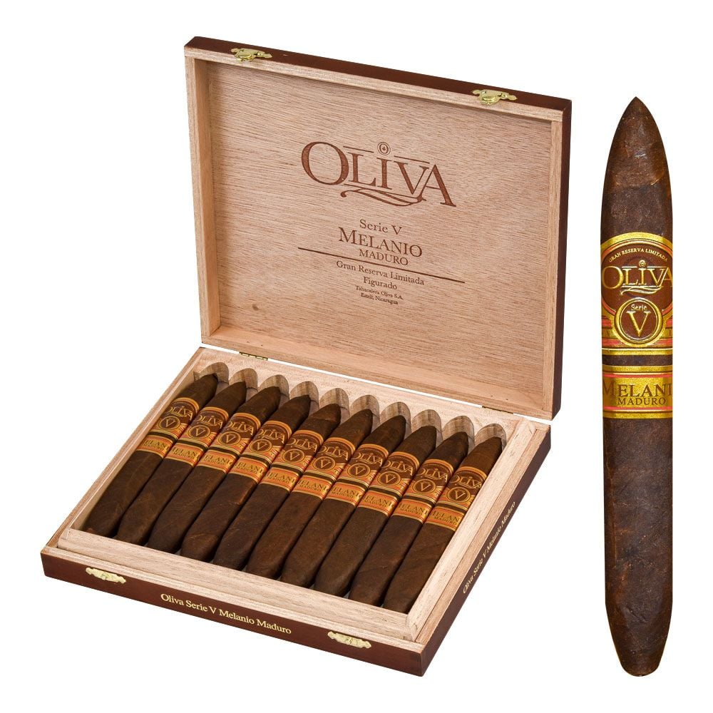 Oliva Serie V Melanio Maduro Figurado - Box of 10