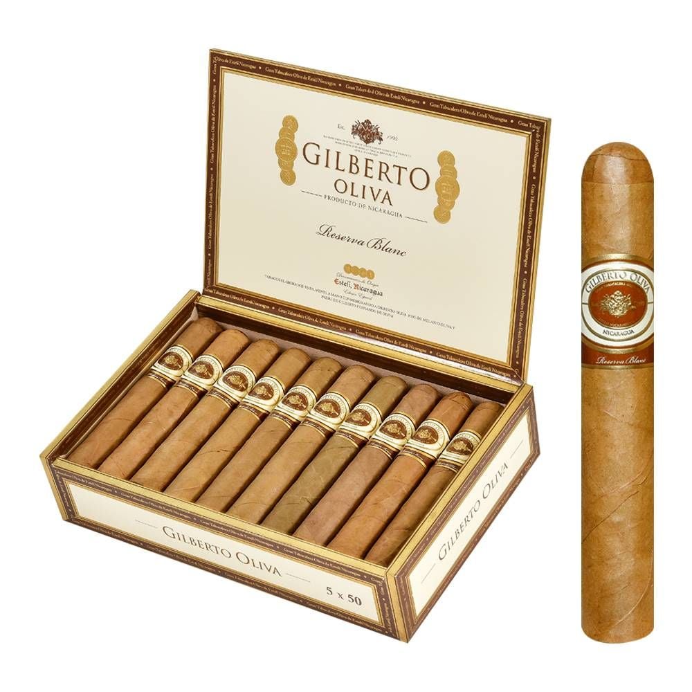 Oliva Gilberto Reserva Blanc Robusto - Pack of 5