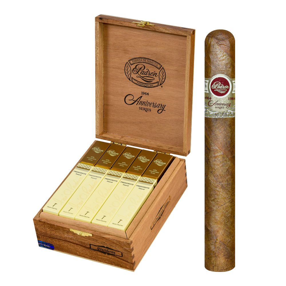 Padron 1964 Anniversary Presidente Tubos - Box of 15