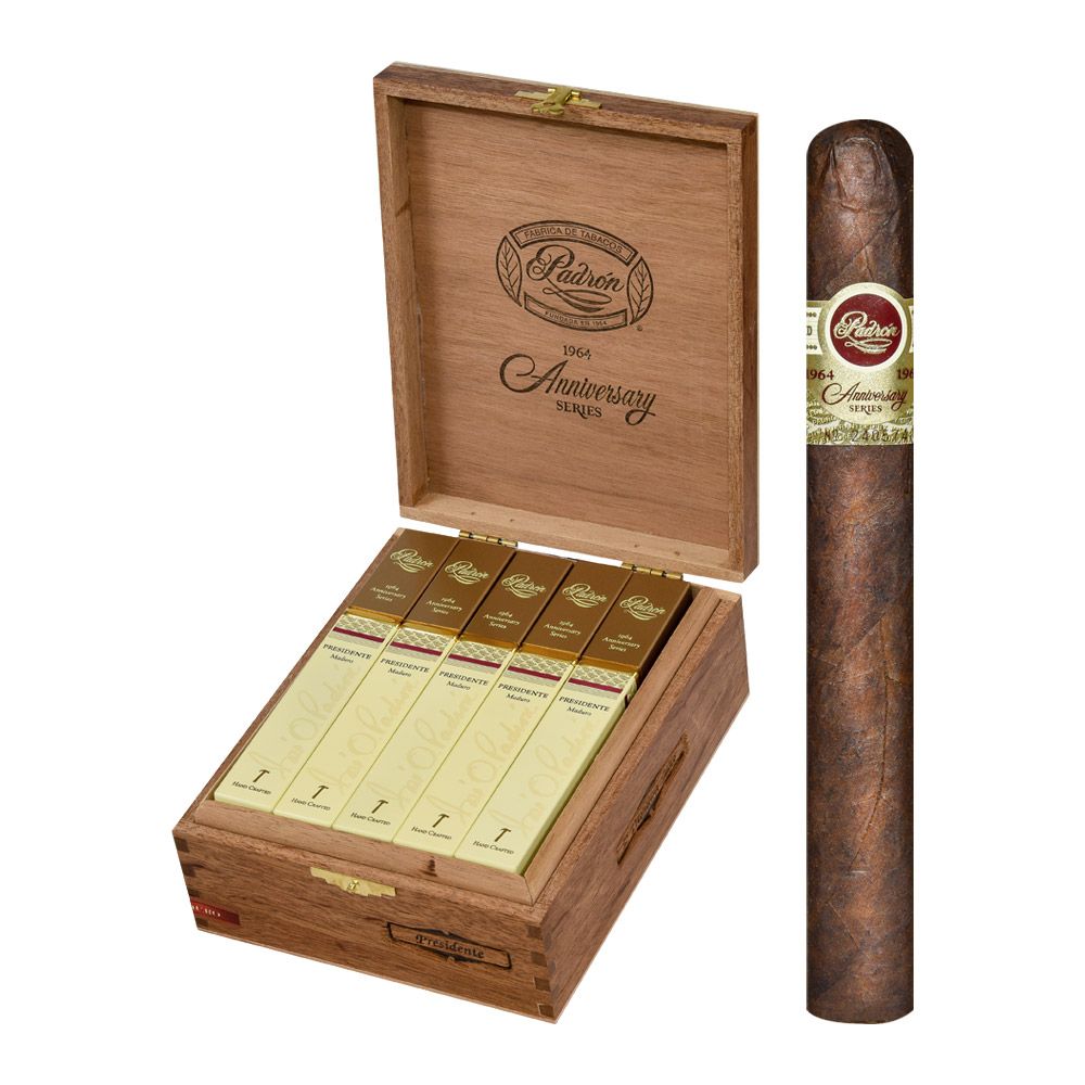 Padron 1964 Anniversary Presidente Tubos - Box of 15