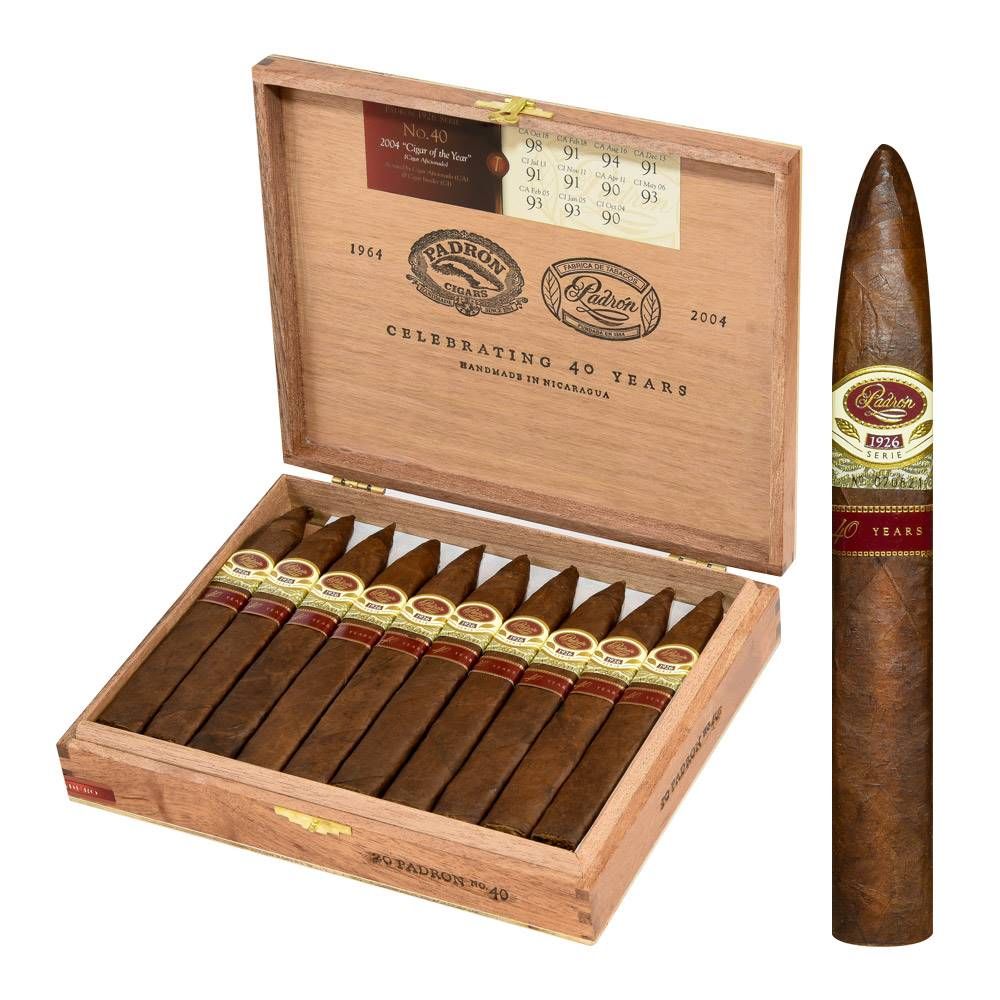 Padron 1926 Serie 40th Anniversary - Torpedo - Box of 20