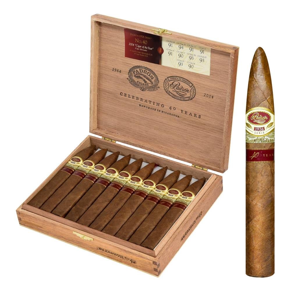 Padron 1926 Serie 40th Anniversary - Torpedo - Box of 20