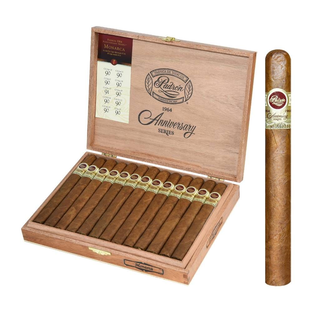 Padron 1964 Anniversary Monarca - Toro - Box of 25