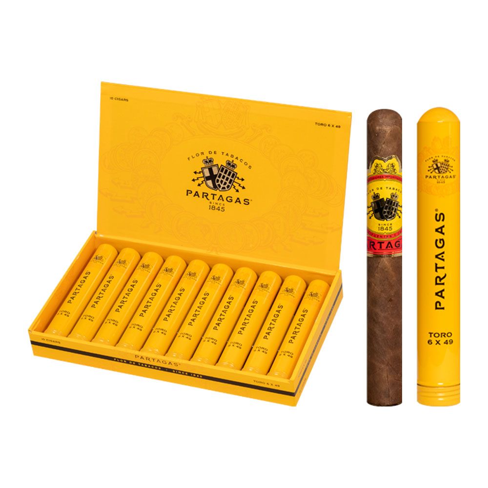 Partagas Toro Tube - Box of 10