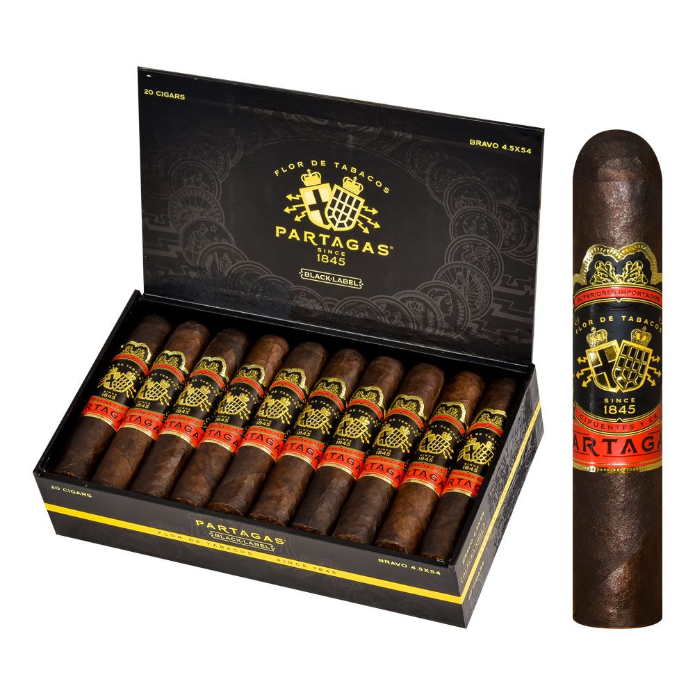 Partagas Black Label Bravo - Box of 20