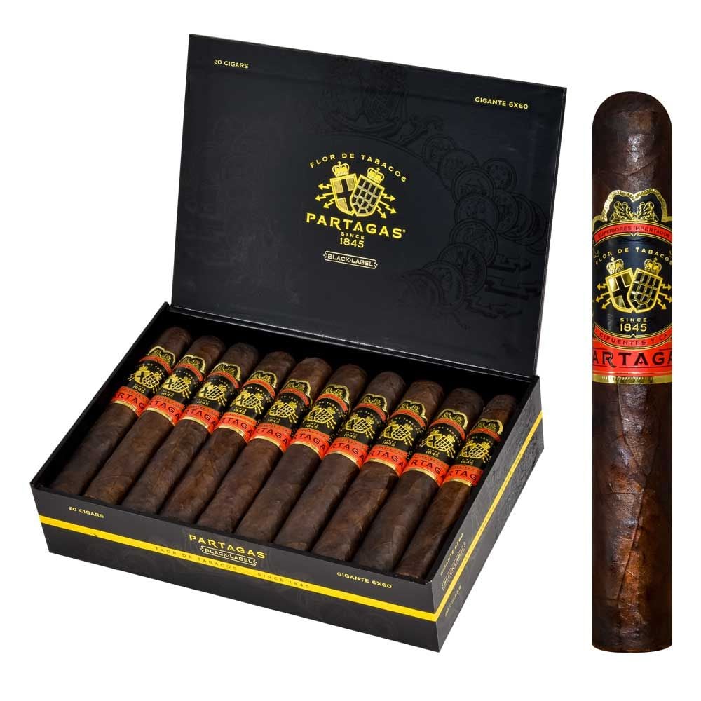 Partagas Black Label Gigante - Pack of 5