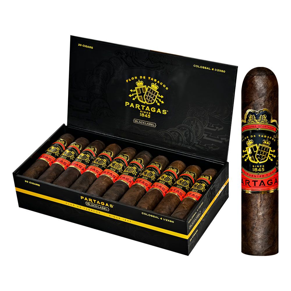 Partagas Black Label Colossal - Box of 20