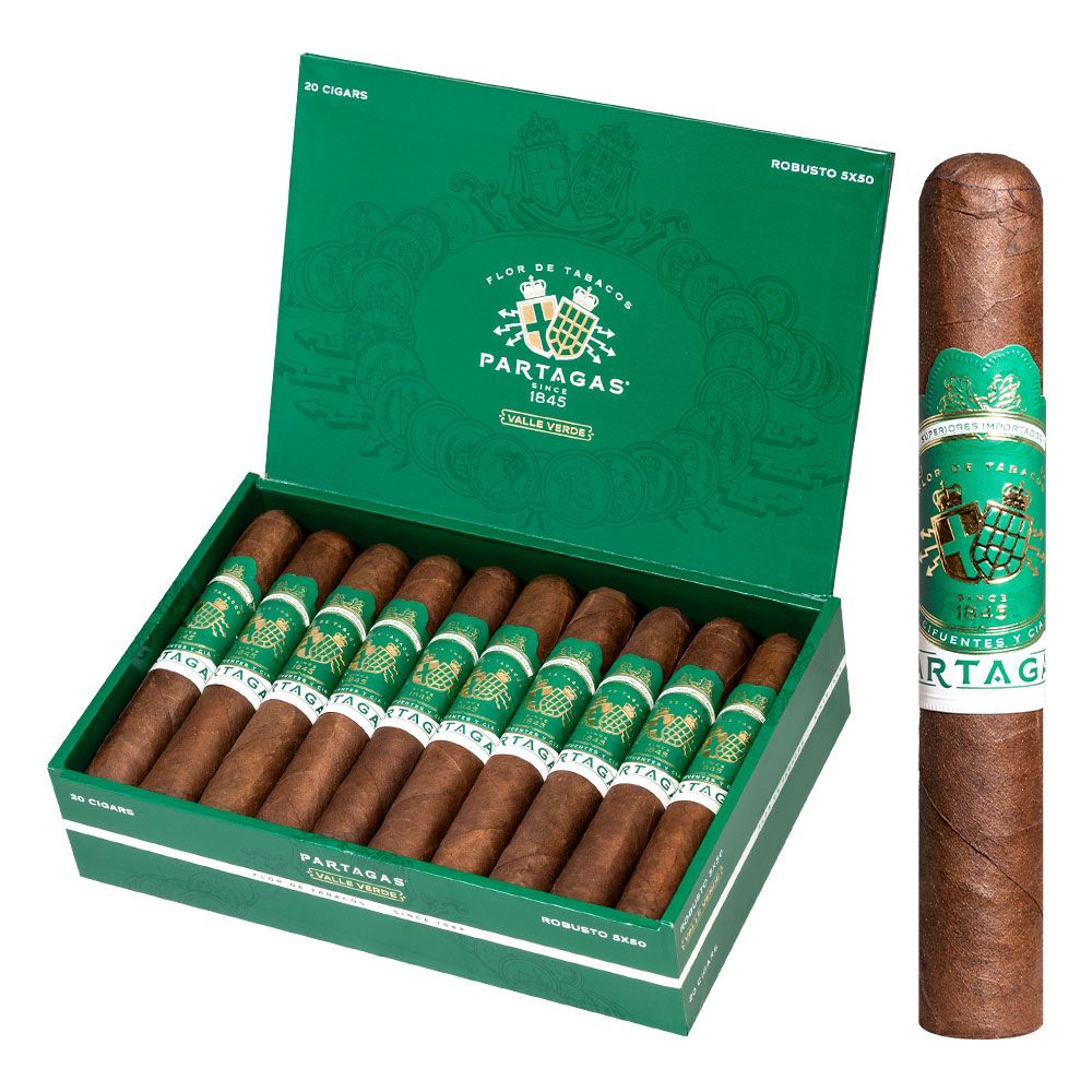 Partagas Valle Verde Robusto - Box of 20