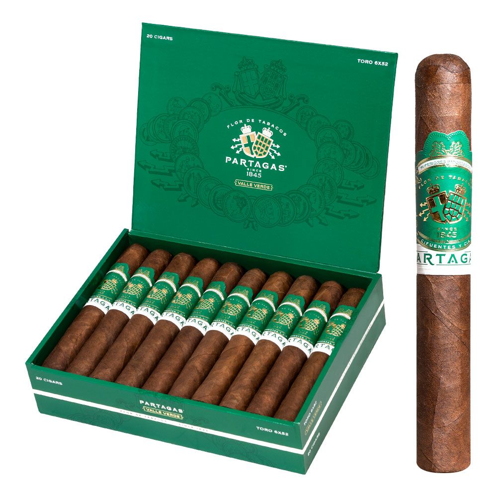 Partagas Valle Verde Toro - Box of 20