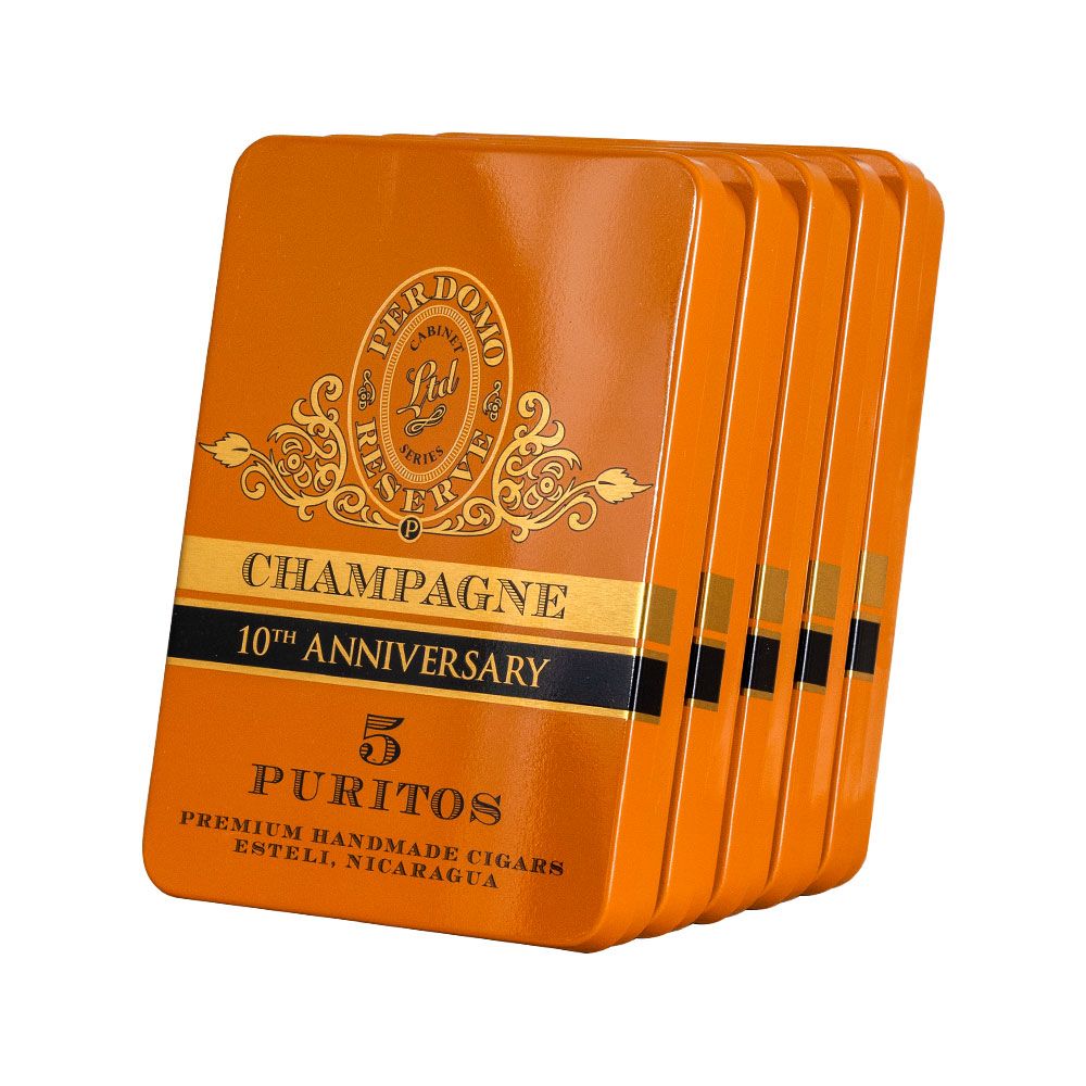 Perdomo 10th Anniv Champagne Puritos - Unit of 25