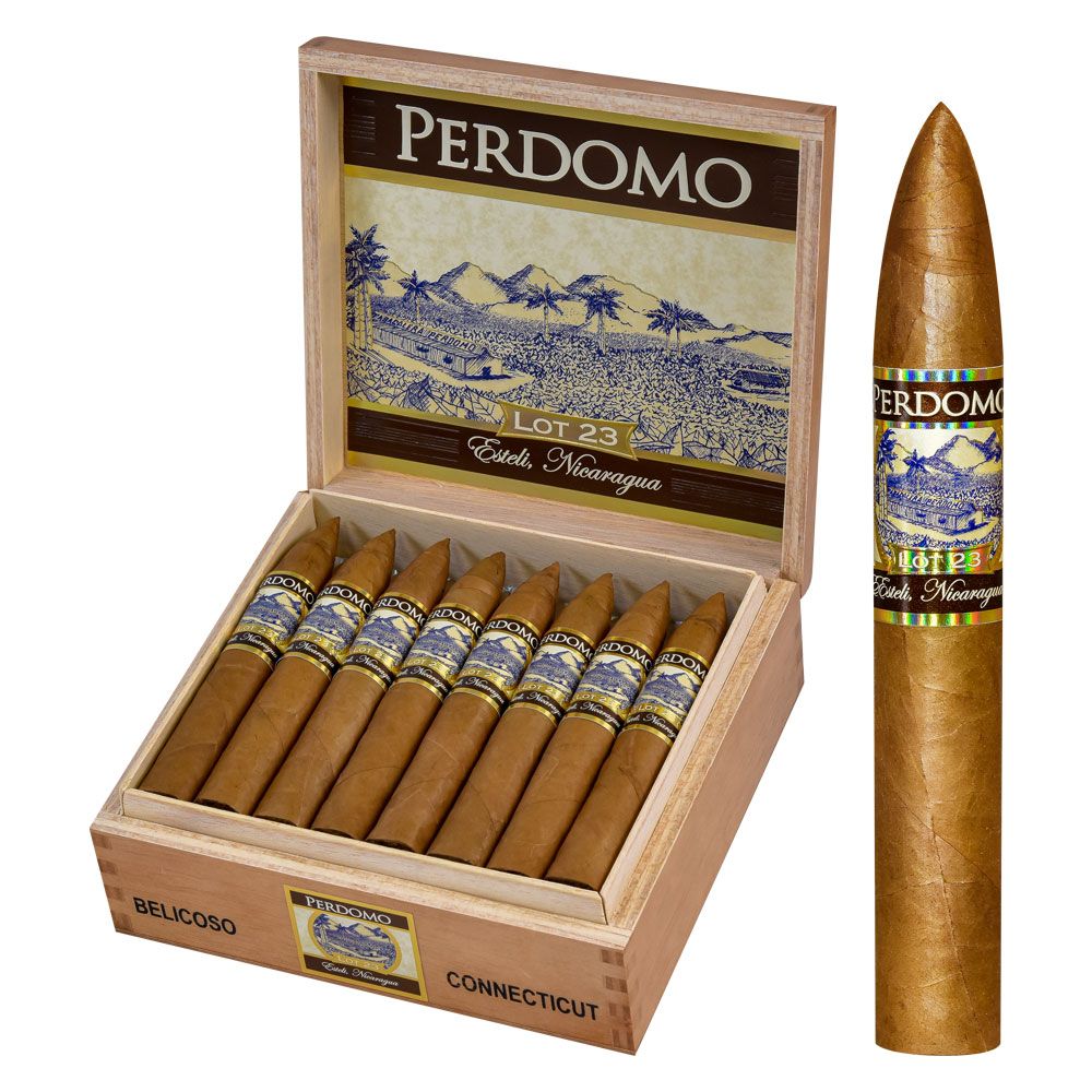 Perdomo Lot 23 Belicoso Connecticut - Box of 24