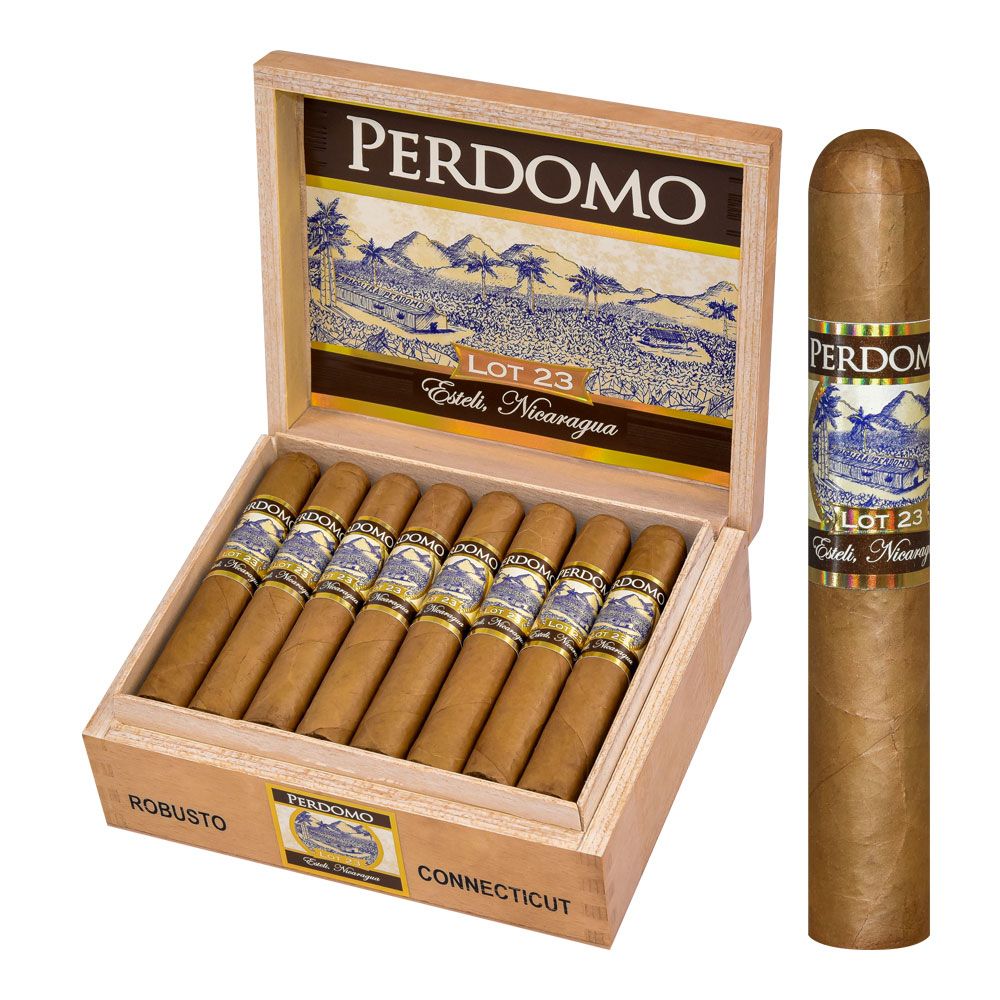 Perdomo Lot 23 Robusto Connecticut - Box of 24