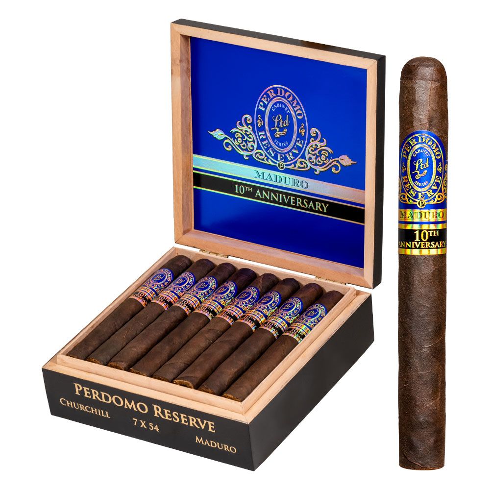 Perdomo 10th Anniversary Maduro Epicure - Toro - Box of 25