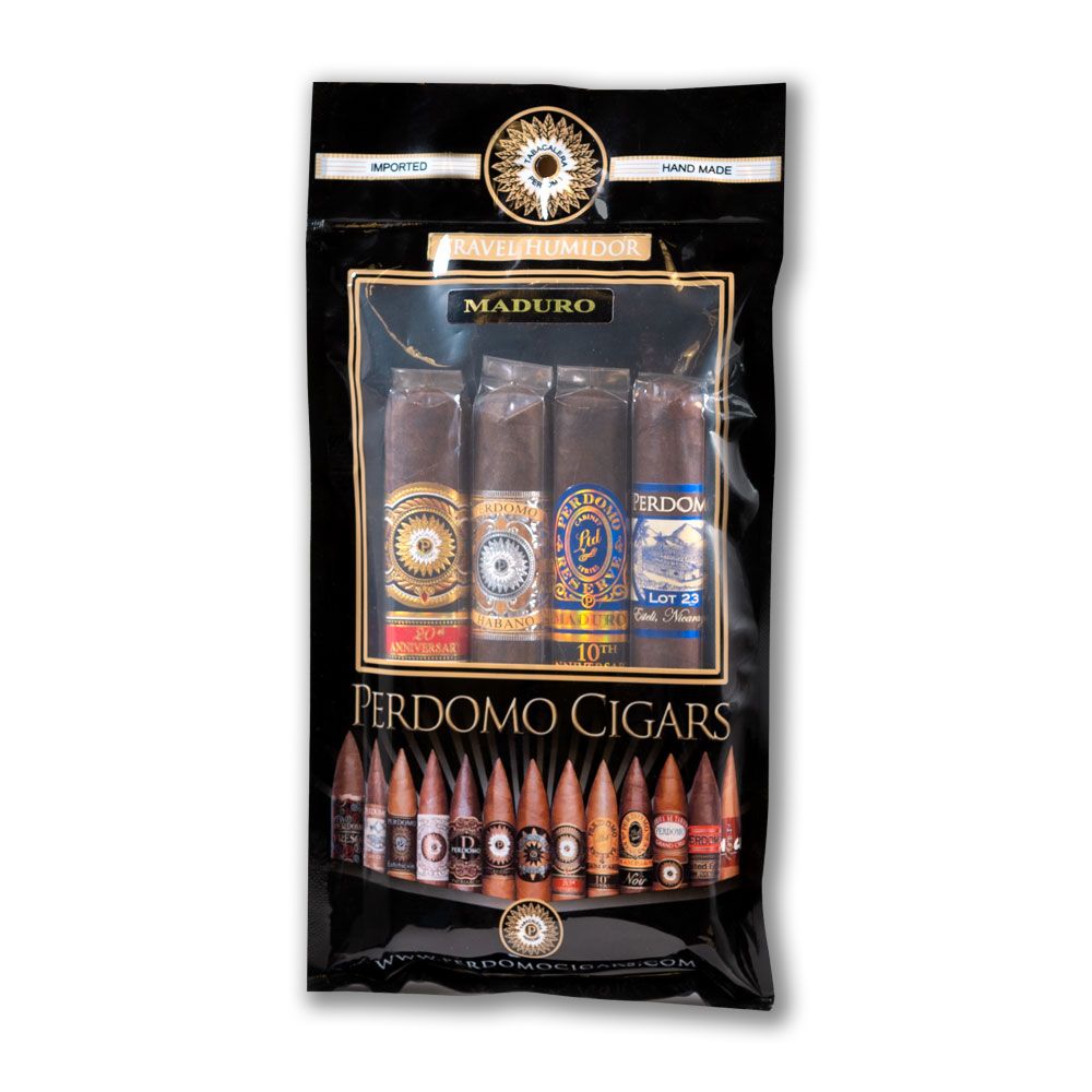 Perdomo Humidified Bag Assorted Maduro - Pack of 4