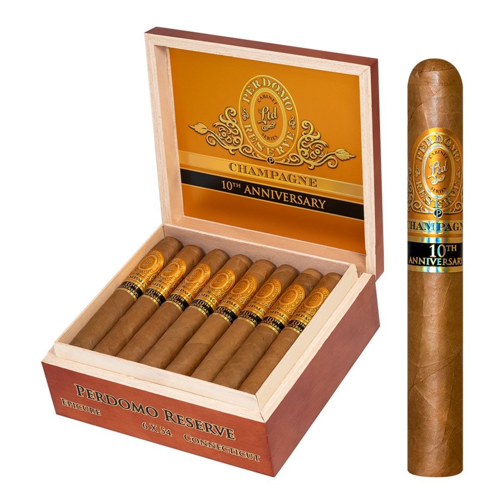 Perdomo 10th Anniv Champagne Epicure - Box of 25
