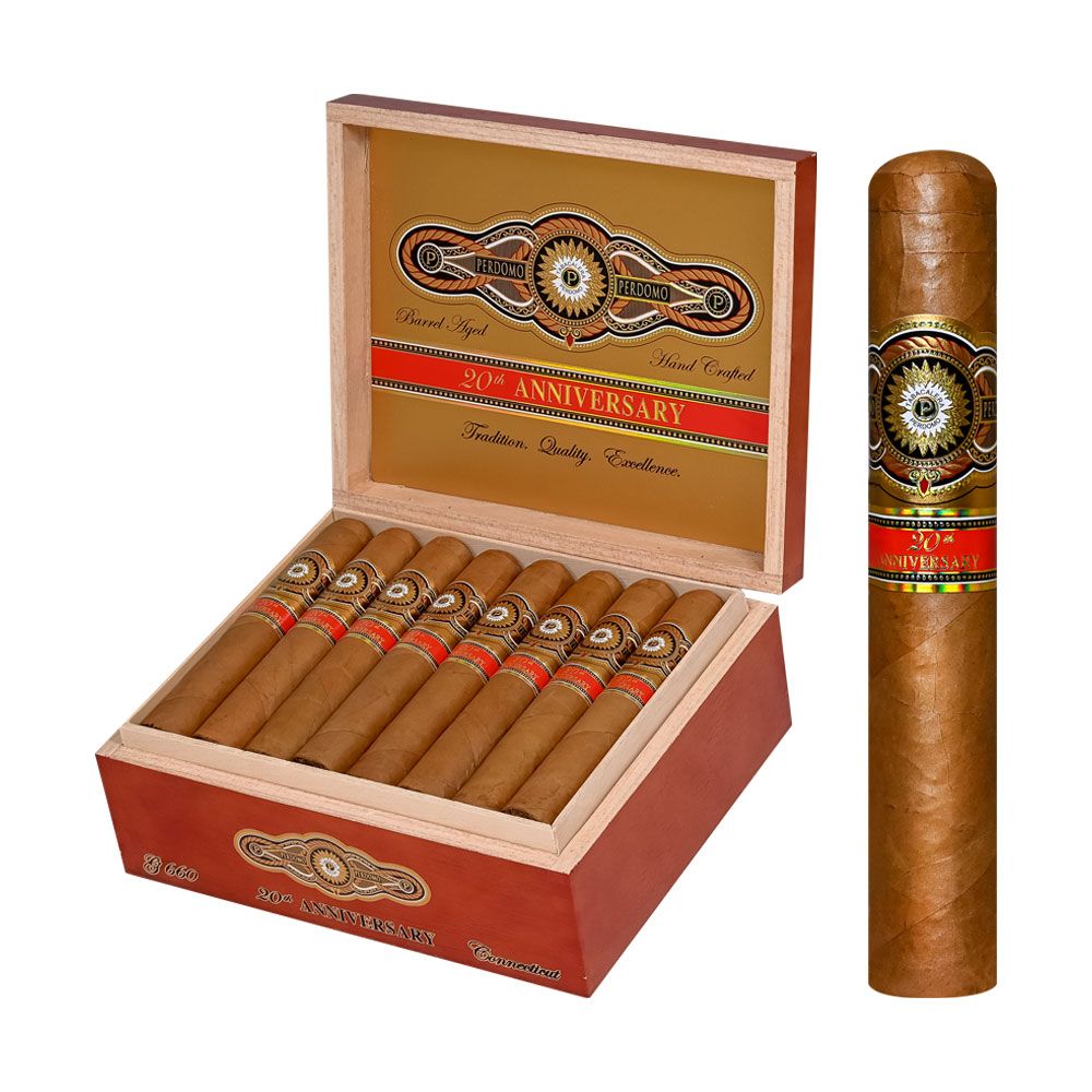Perdomo 20th Anniversary Connecticut Gordo - Box of 24