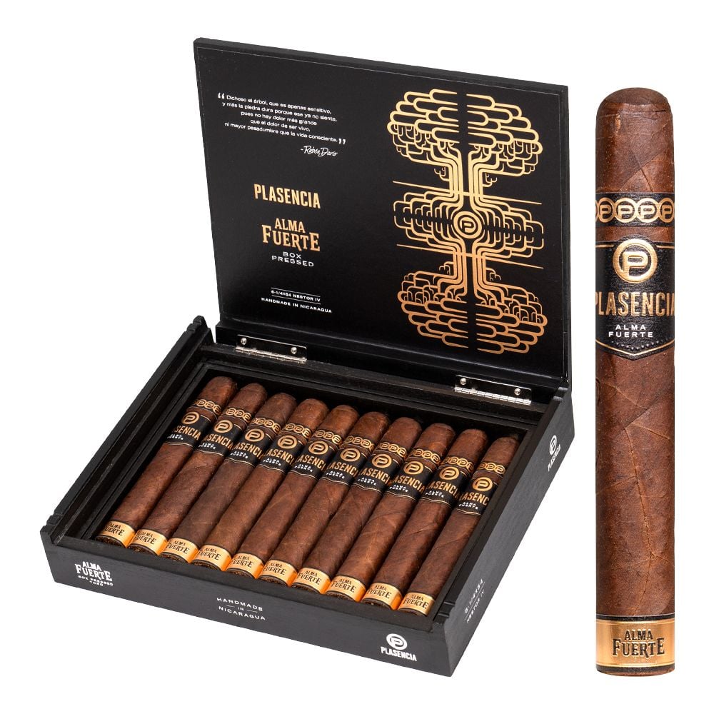 Plasencia Alma Fuerte Nestor IV Toro - Pack of 5