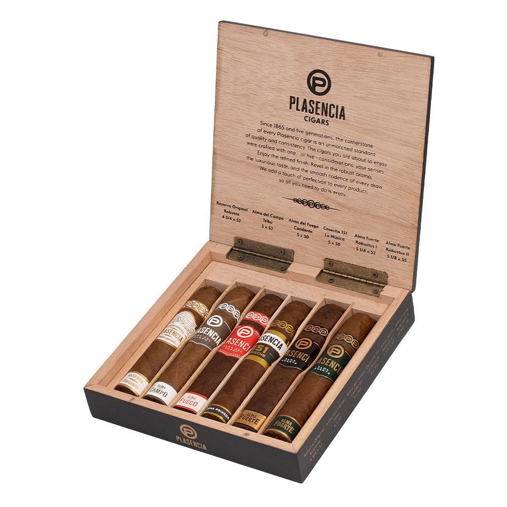Plasencia 6 Cigar Sampler - Box of 6