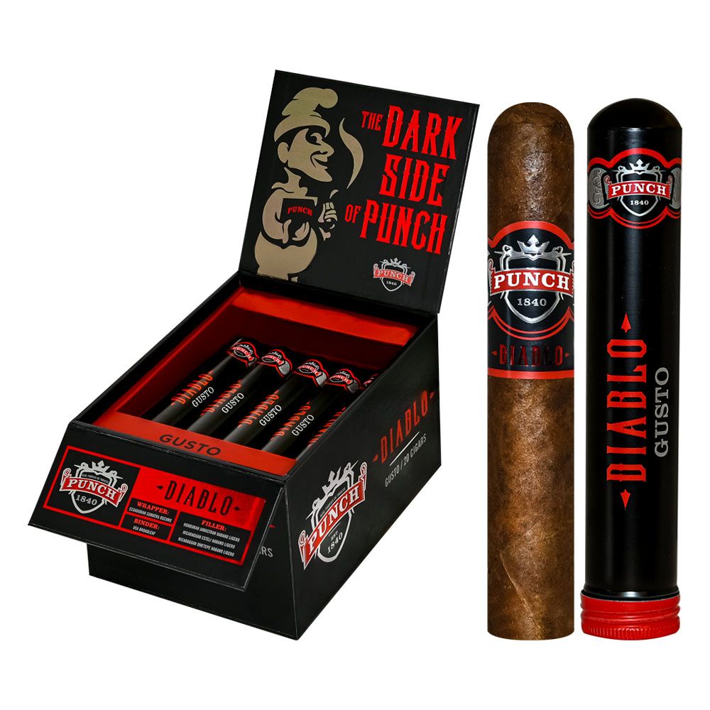 Punch Diablo Gusto Tubo - robusto - Box of 20