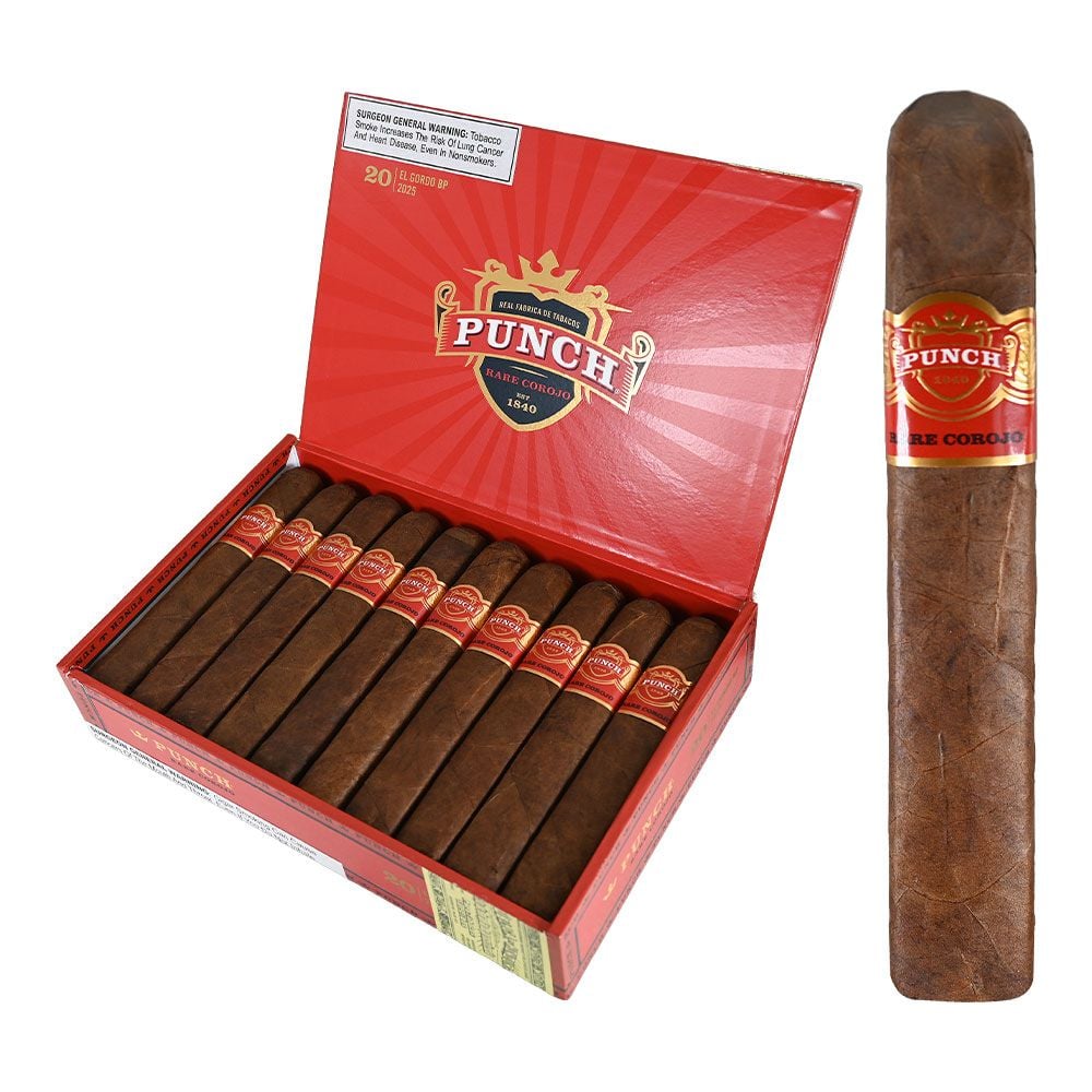 Punch Rare Corojo Gordo Box Pressed - Pack of 5