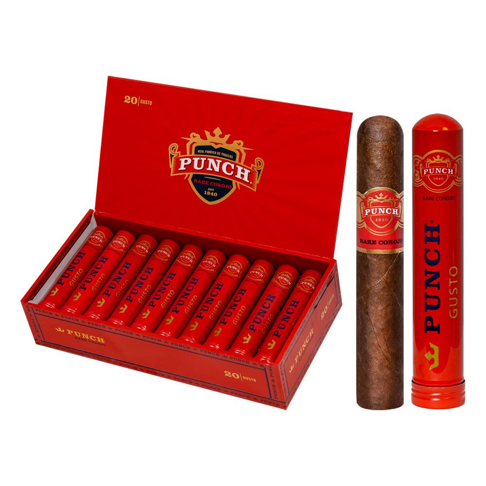 Punch Rare Corojo Gusto Tubo - Box of 20