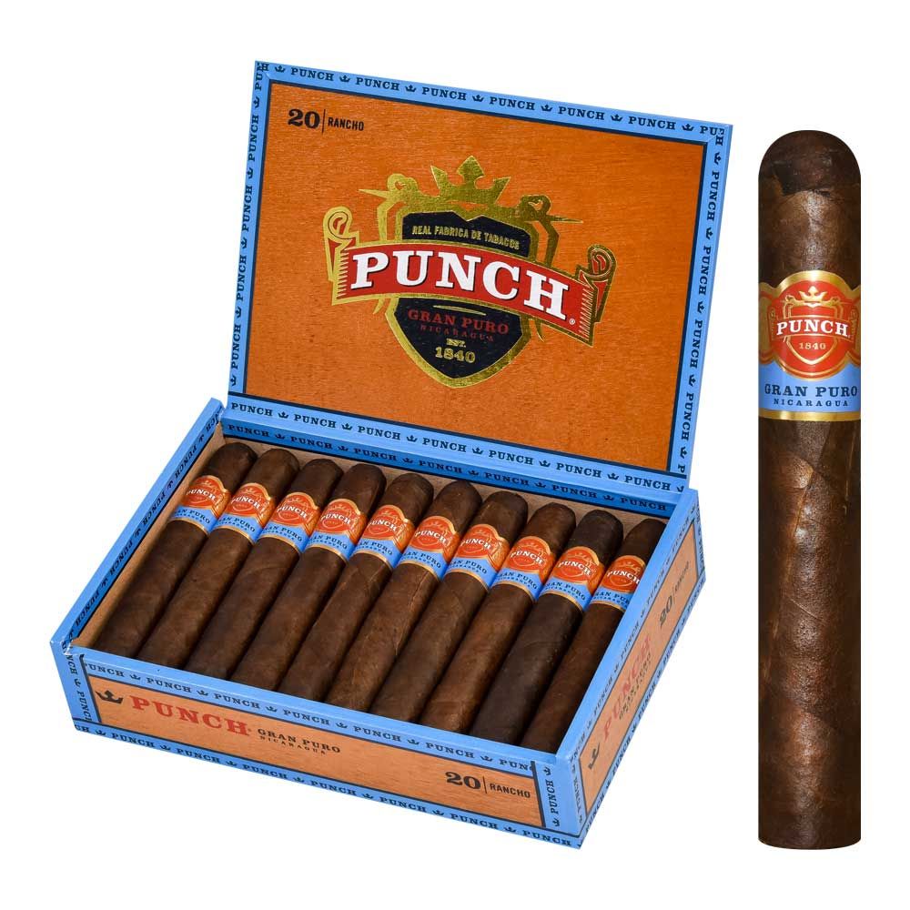 Punch Gran Puro Nicaragua Rancho 5 1/2 x 54 - Robusto Extra - Single of 1