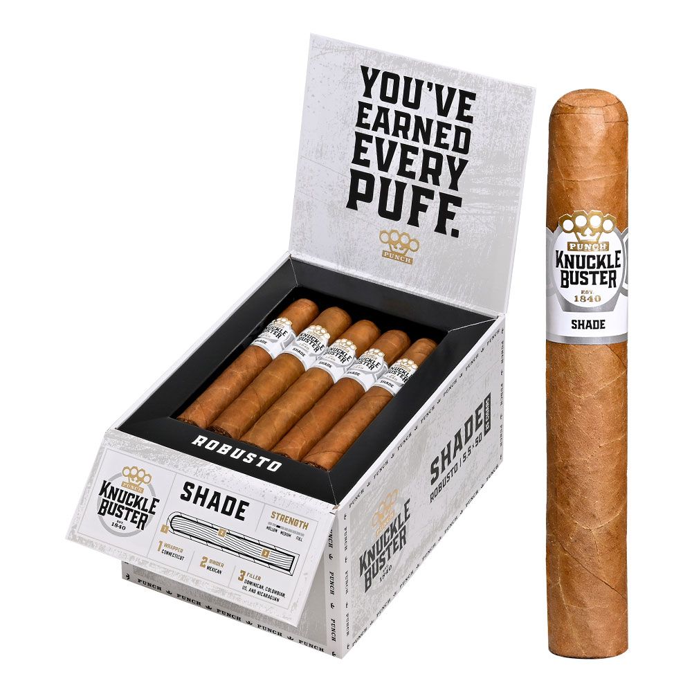Punch Knuckle Buster Shade Robusto - Box of 25