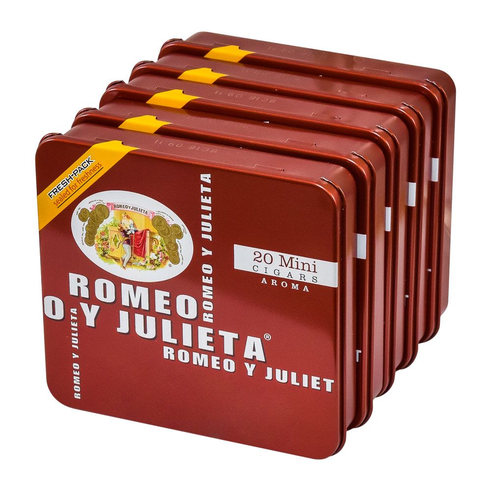 Romeo Y Julieta 1875 Minis Aroma Red Cigarillos - Unit of 100