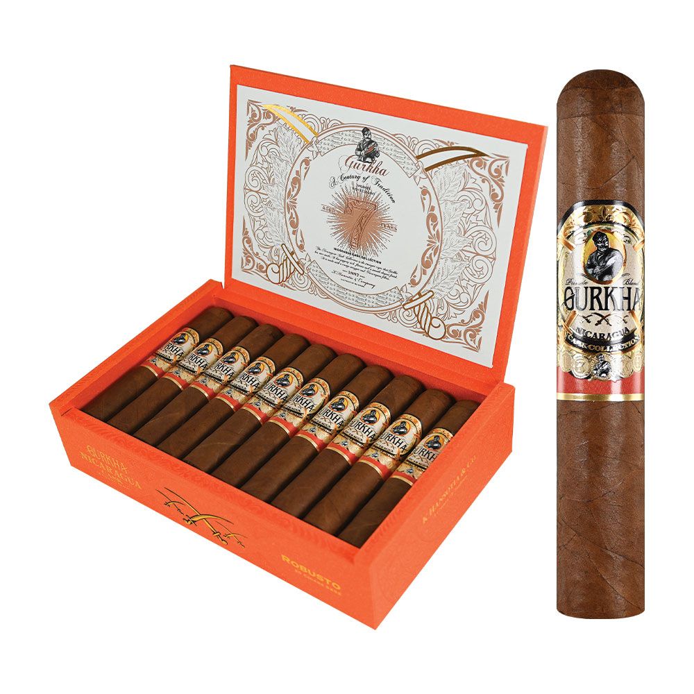 Gurkha Nicaragua Cask Collection Robusto - Pack of 5
