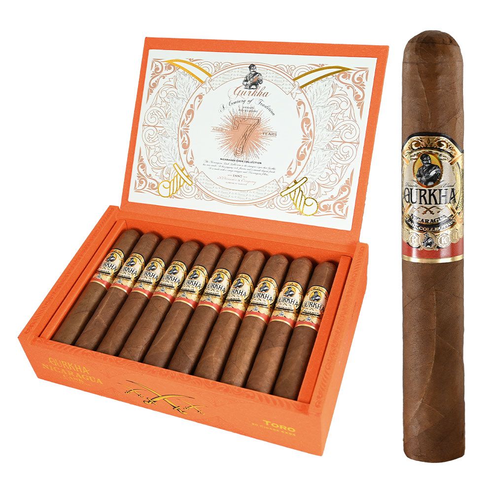 Gurkha Nicaragua Cask Collection Toro - Pack of 5