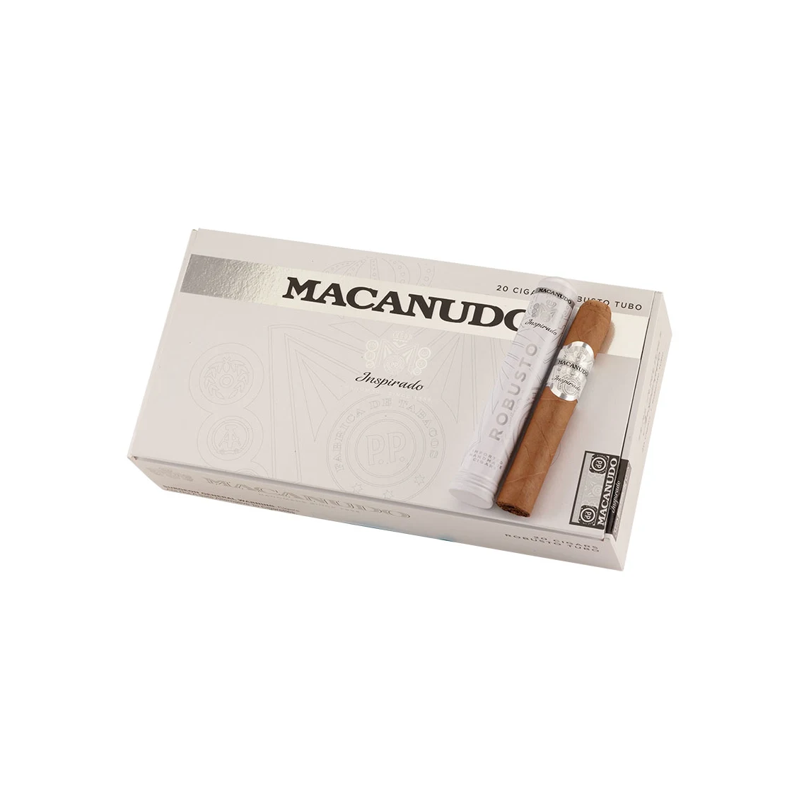 Macanudo Inspirado White Robusto Tubo Natural | Robusto