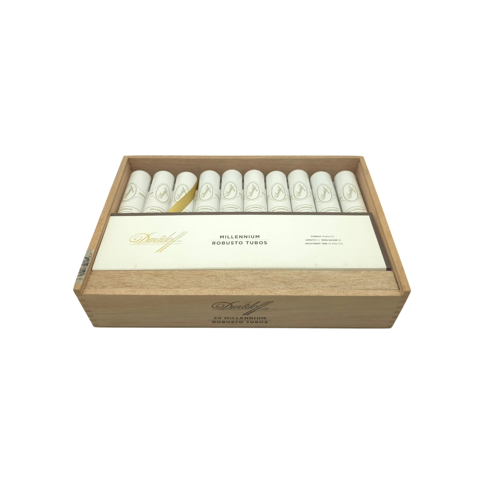Millennium Blend Robusto Tubos Box of 20