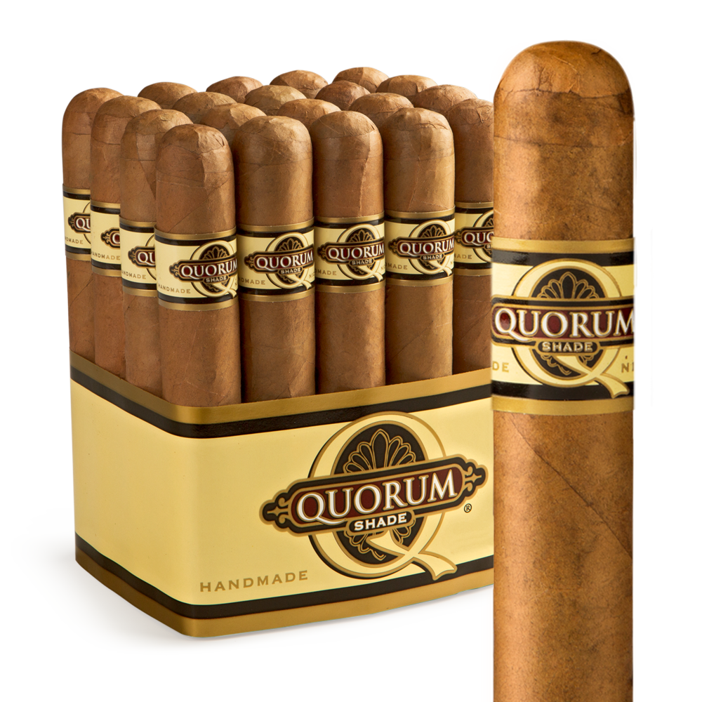 Quorum Shade Short Robusto / 3.5 x 50 Bundle of 20