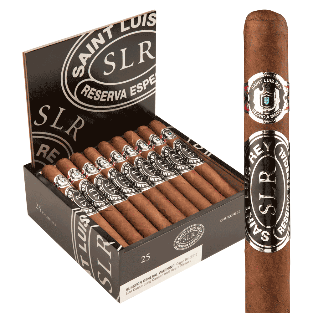 Saint Luis Rey Reserva Especial Churchill / 7 x 52 Cedar Chest of 25