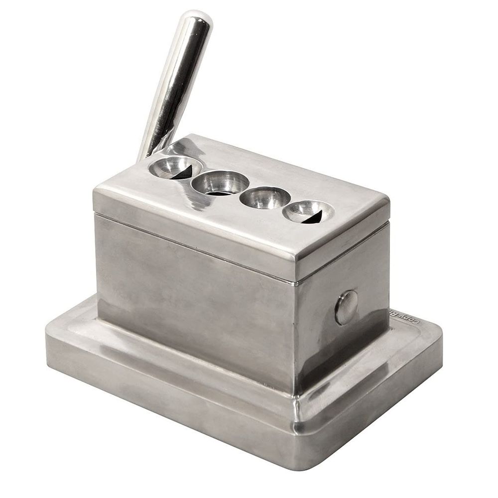 Large Table Top Quad Guillotine and V Cut Cigar Cutter - Single of 1