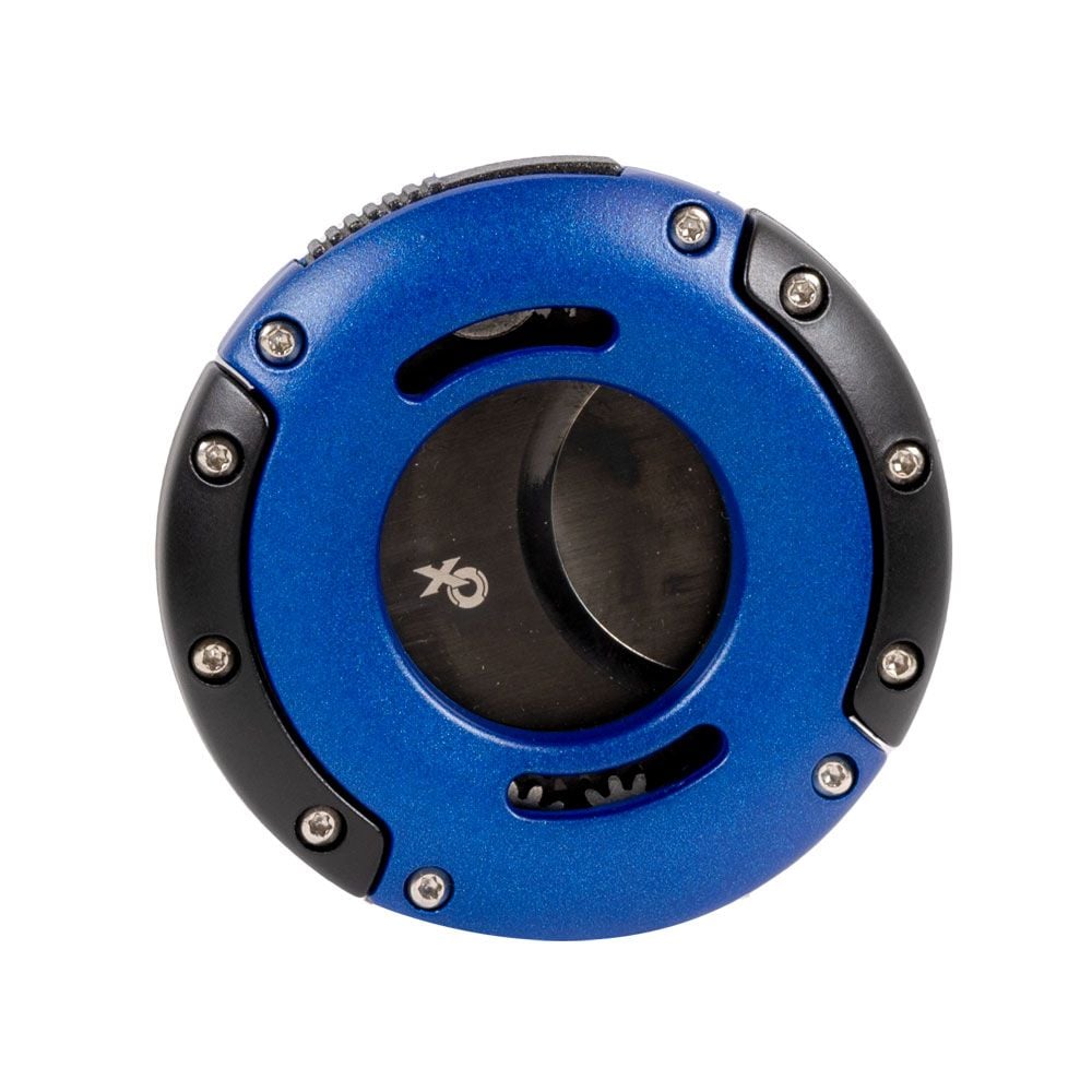 Xikar XO Cutter Black Blades - Phantom Blue & Black
