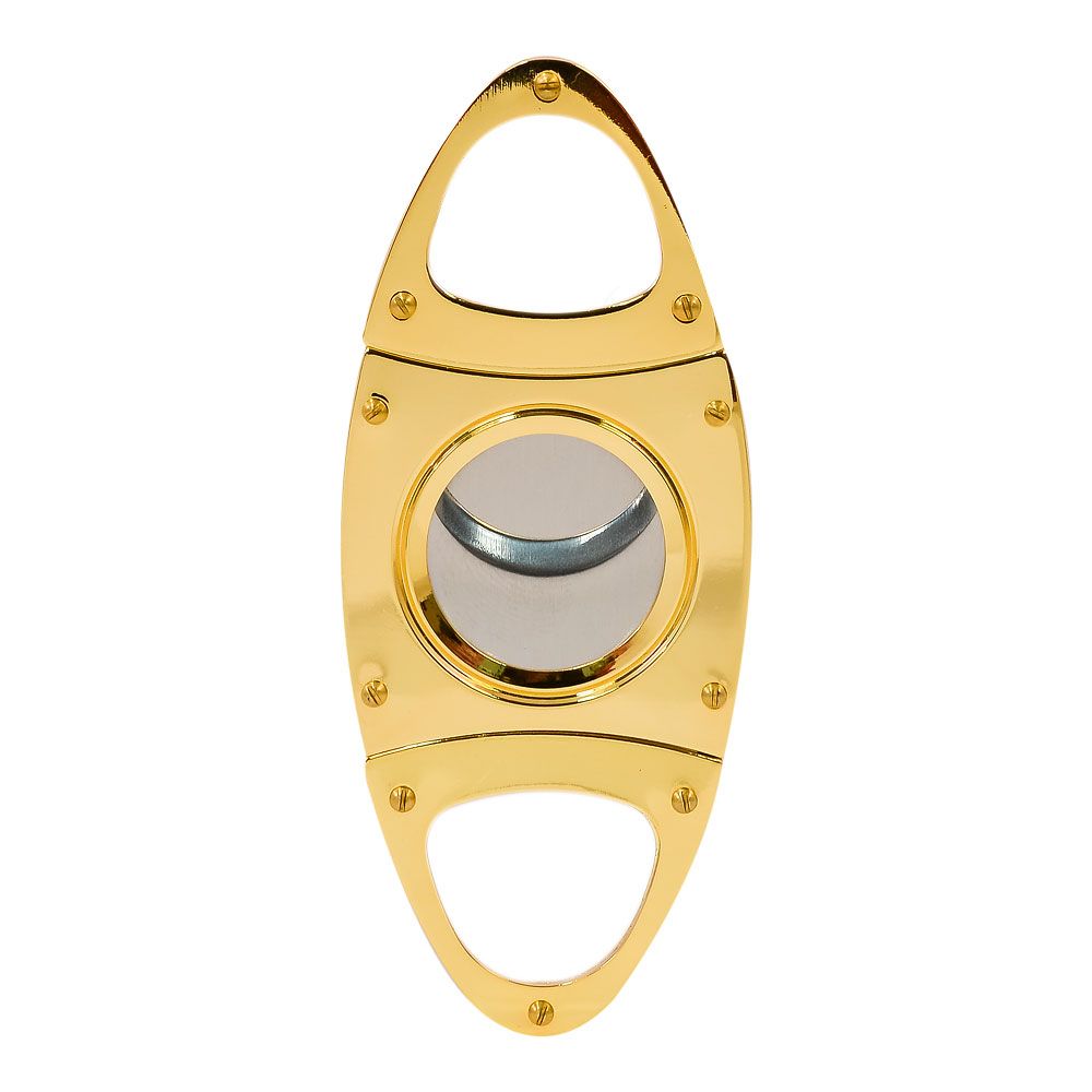 Double Blade Football Shaped Cutter - Gold