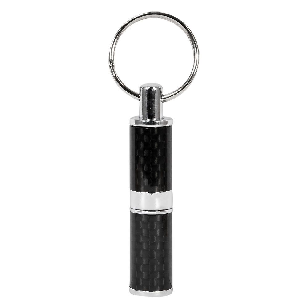 Lifetik Cutter Carbon Fiber Twist Punch Silver Gunmetal - Single of 1