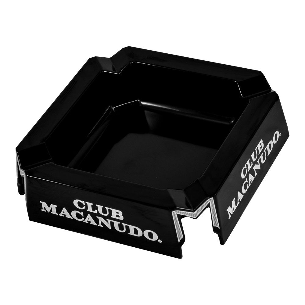 Club Macanudo Black Ashtray - Single of 1