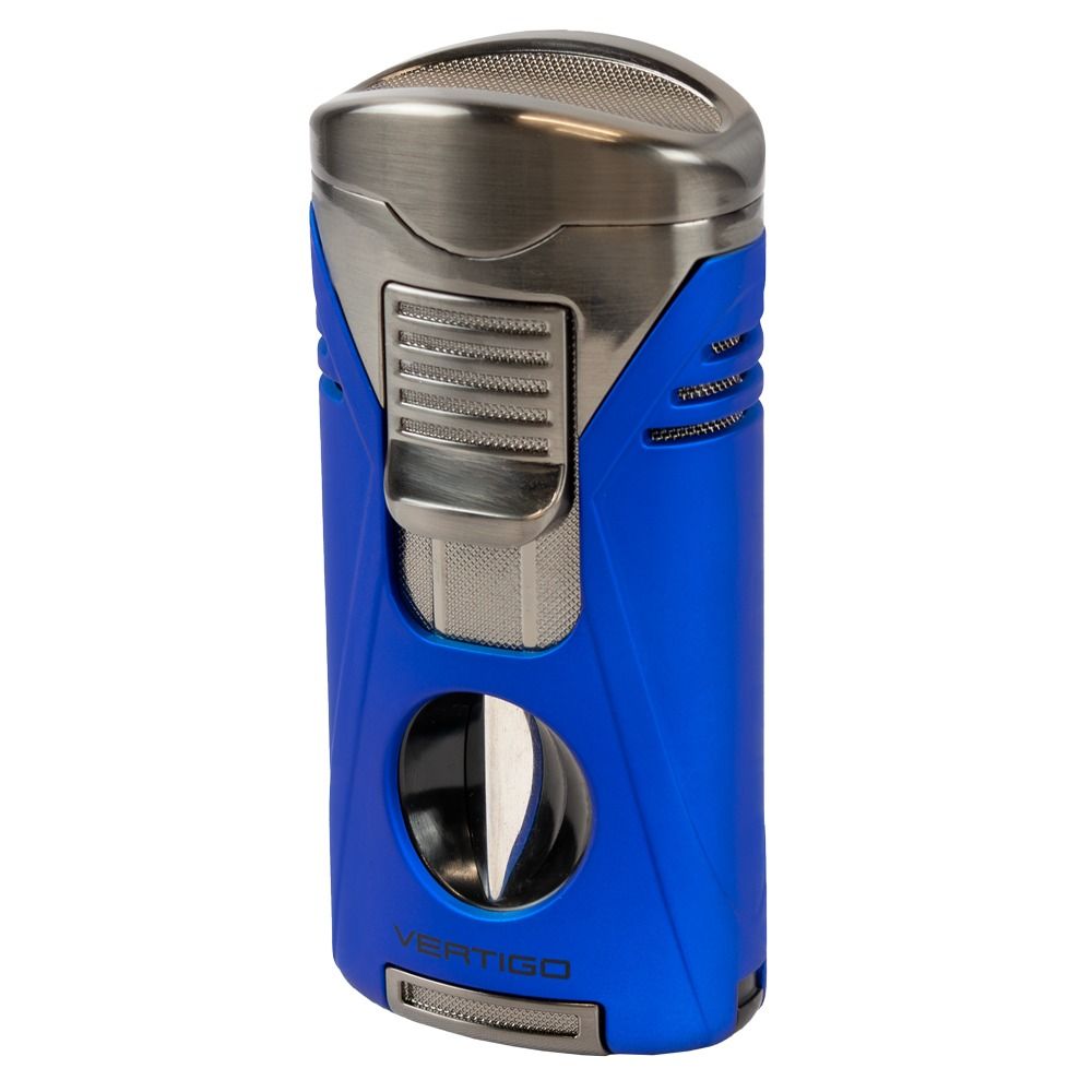 Vertigo Titan Quad Torch Lighter - Blue