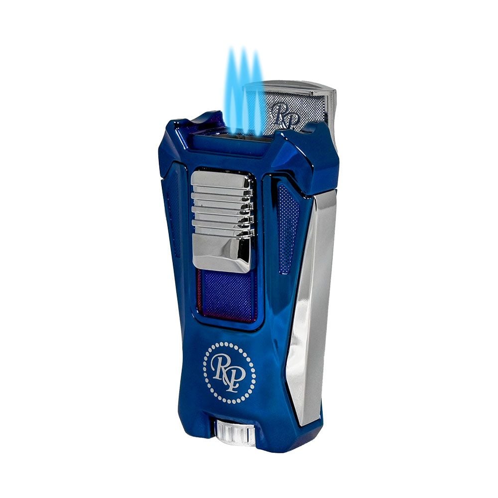 Rocky Patel Collection Lighter Triple Torch - Rose Gold/white