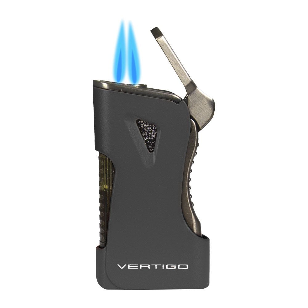 Vertigo Nitro Double Torch Lighter - Orange